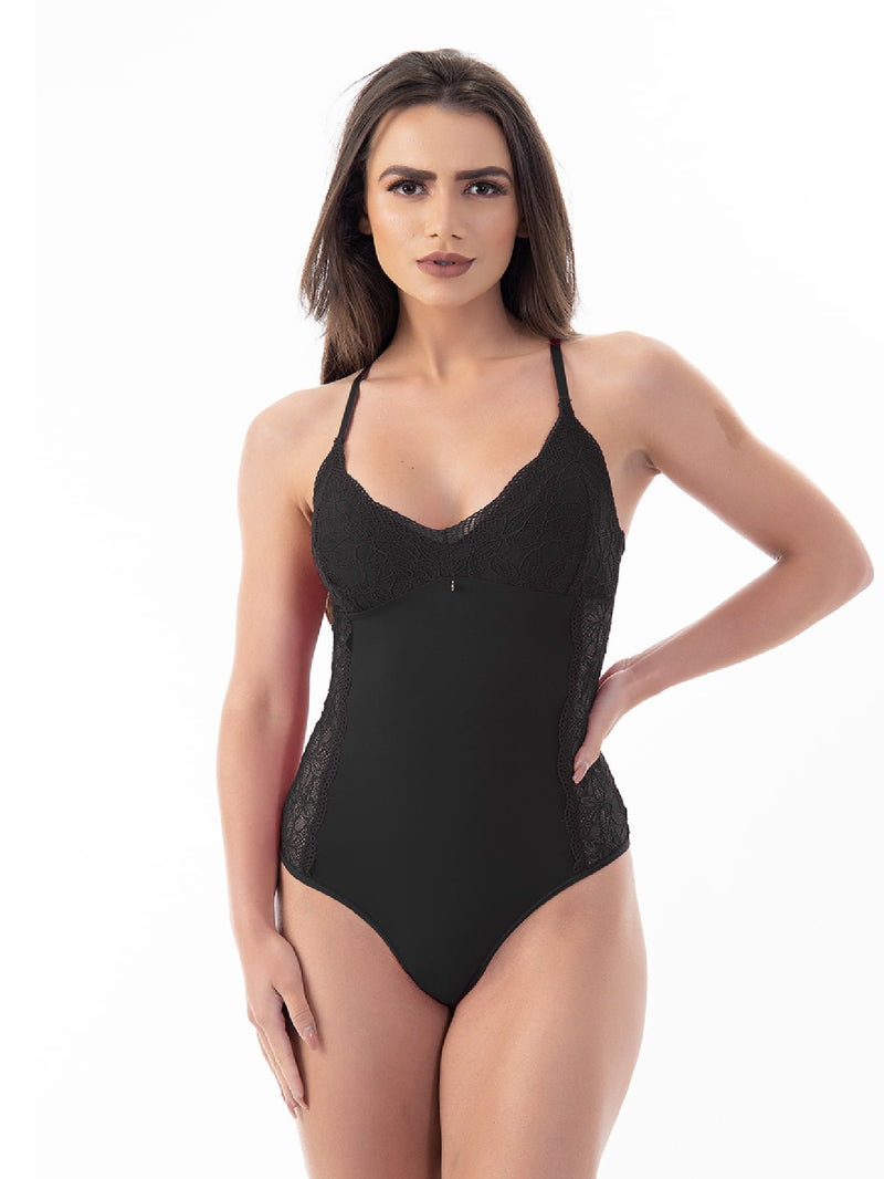 Bodysuit Bellyng - Detalhes em Renda, perfeito para usar no dia a dia