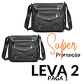 Bolsa de couro feminina Elegance - Pague 1 Leve 2